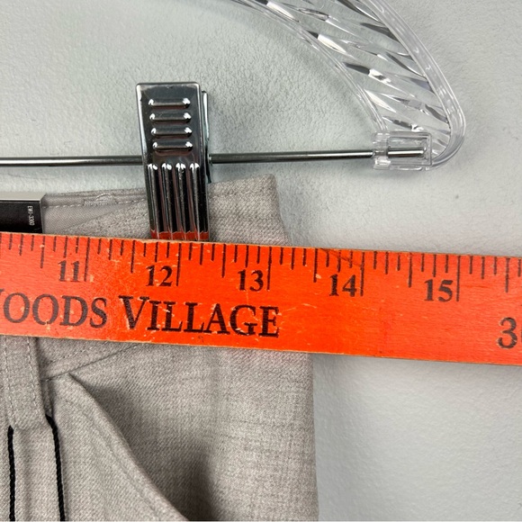 NWT Express Flare High Rise Dress Pants Trousers Light Grey Women’s Sz 0R - Picture 6 of 15